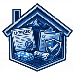 Icon for licensed and insured roofing company